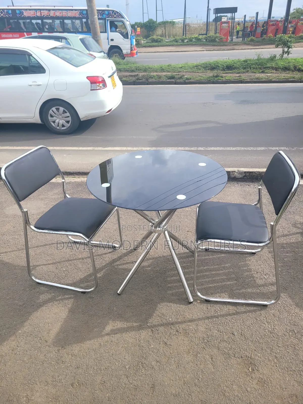 “Dining Table and Chairs Set – Strong and Clean”
