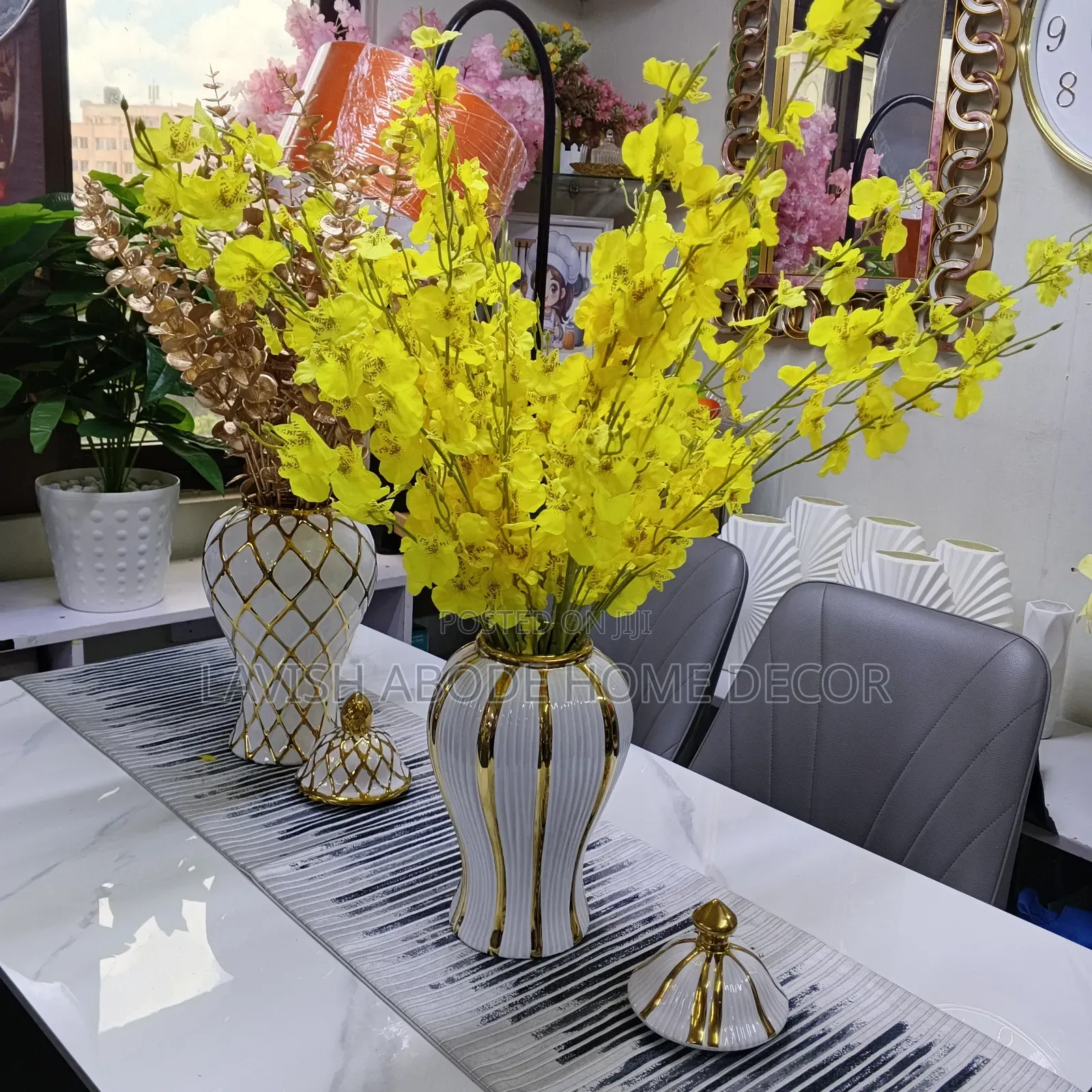 Decorative Ginger Jars Flower Vases
