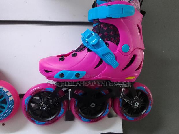 Rubber Professional Three Wheeler 110mm Skates - main view