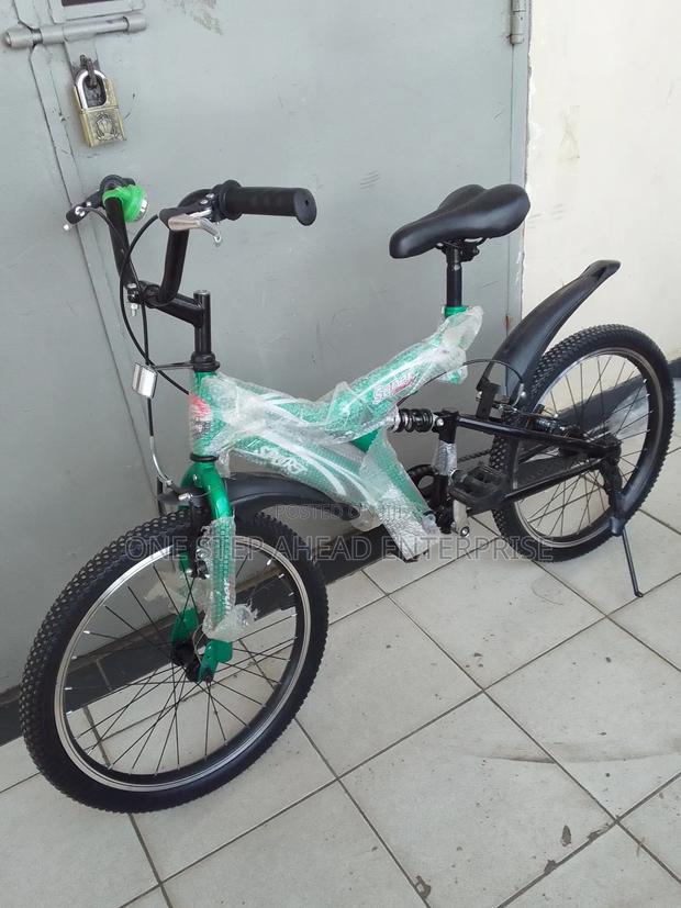 Brandnew With Shock Absorber Green Size 20 Bike Upto 12yrs