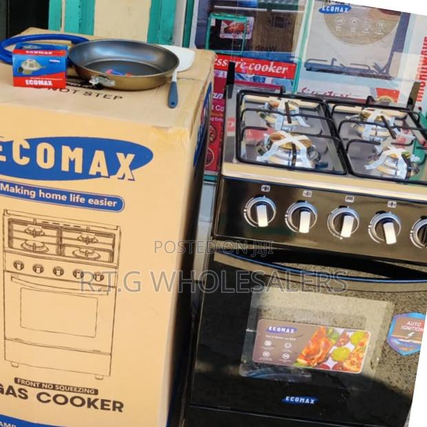 Ecomax 3+1 Gas Hob 60×60 With Electric Oven Free Accessories - main view