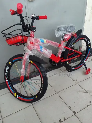 Size 20 Bike Red With Strong Wheels Durable