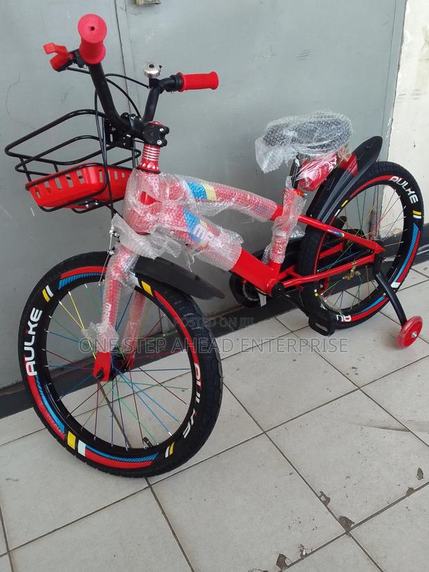 Size 20 Bike Red With Strong Wheels Durable