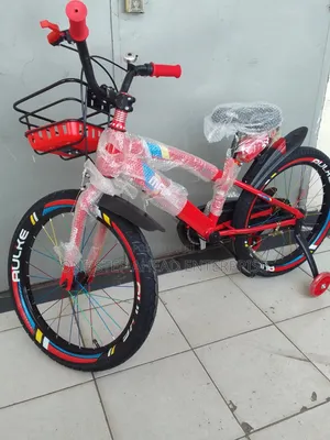 Size 20 Bike Red With Strong Wheels Durable