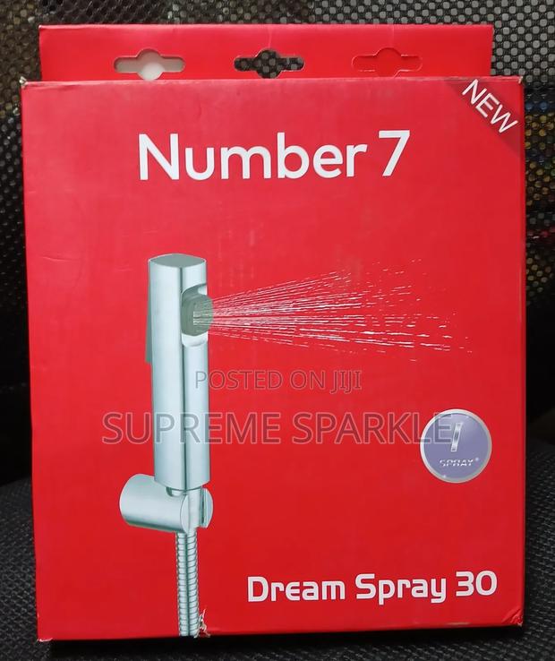 Number 7 Silver Arabic Shower,