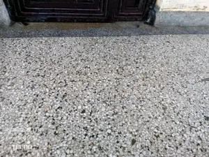 Grey Terazzo Work