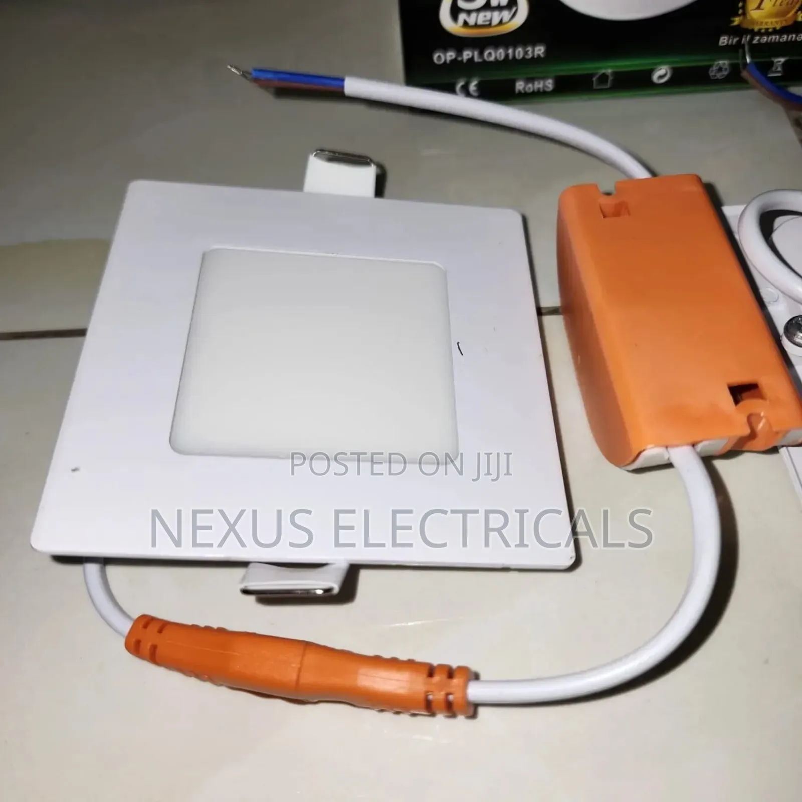 3w Square Recess Panel
Optica