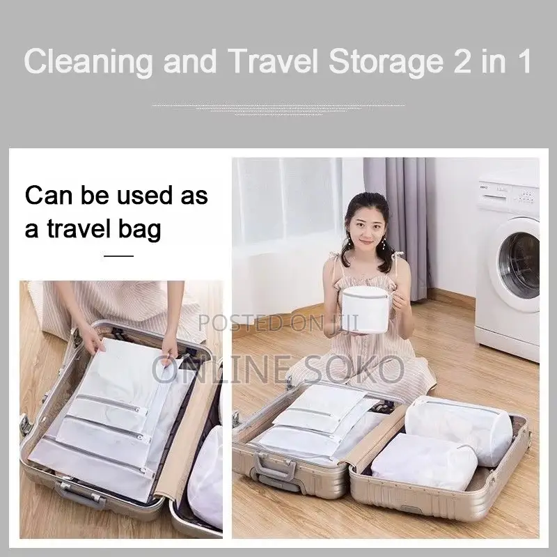 Multipurpose 6-in-1 Mesh Laundry Bags Set for Washing Machine