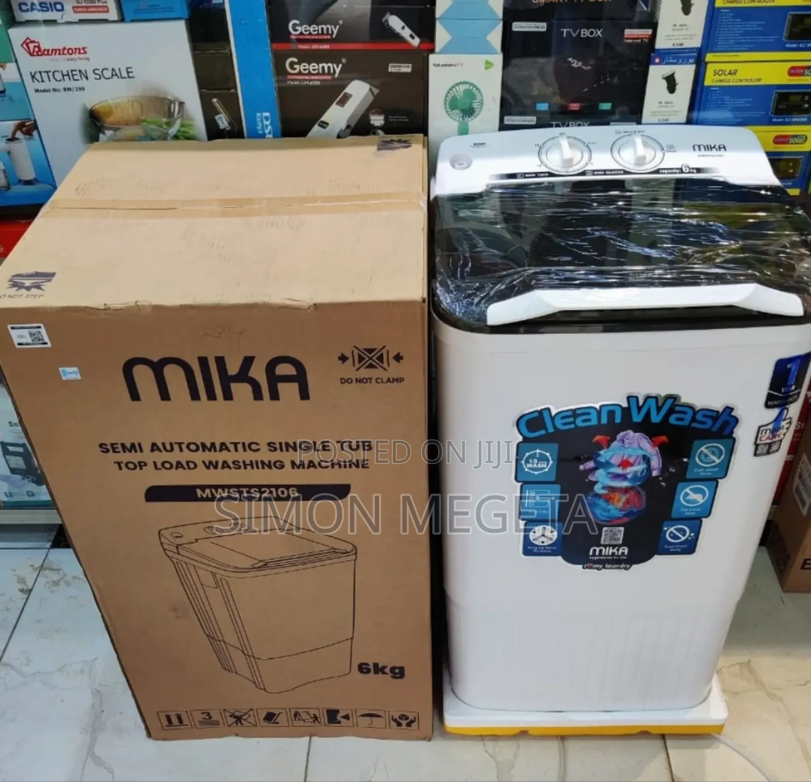 Mika 6kg Washing Machine