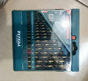 Total 19pcs Metal Drill Bits Set
