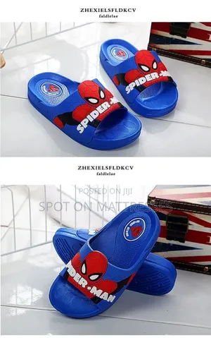 Boys' Spiderman Slides. Sizes 26-39. Delivery Services Available.