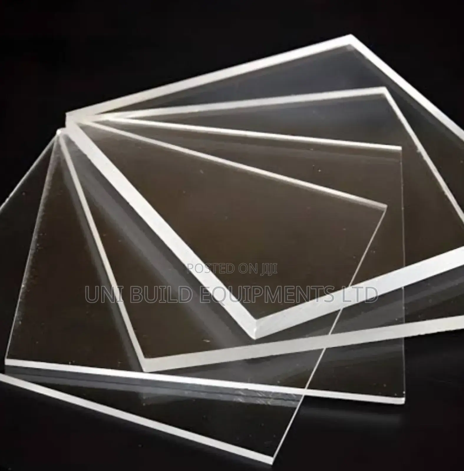 8mm Clear Shatter Resistant Perspex