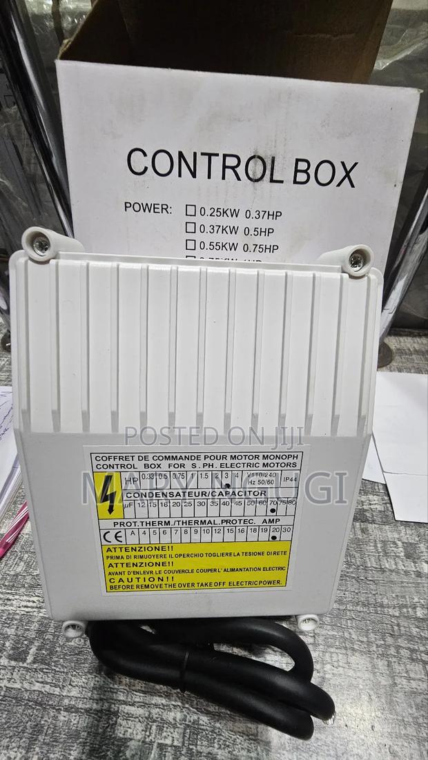 Control Box Single Phase