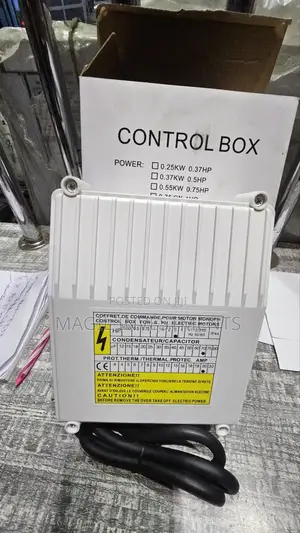 Control Box Single Phase