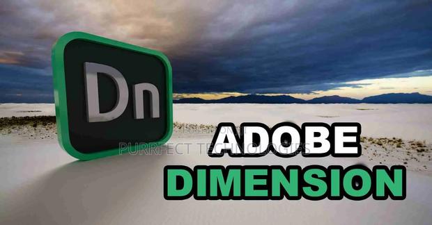 Adobe Dimension - main view