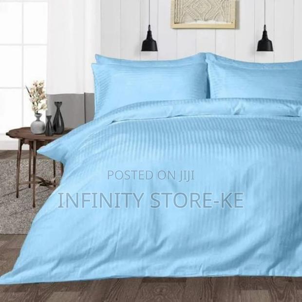 4 Pc Set , Cotton Striped Binded Duvet, 6*7
