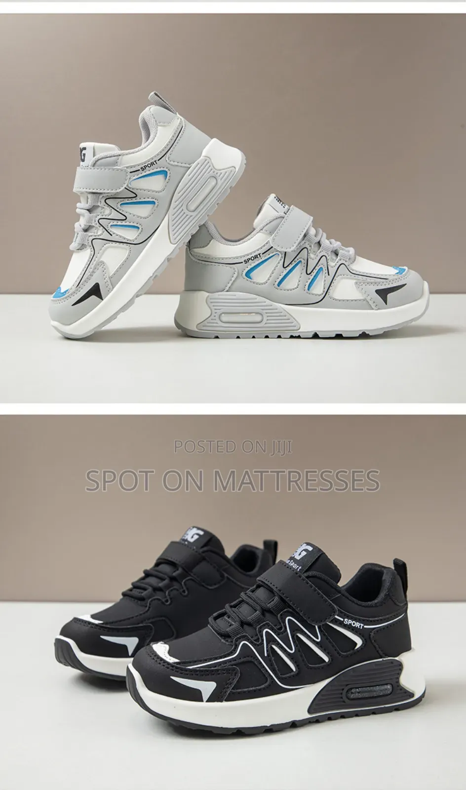 Kids' Stylish Sneakers. Sizes 26 - 37. Delivery Services Available.