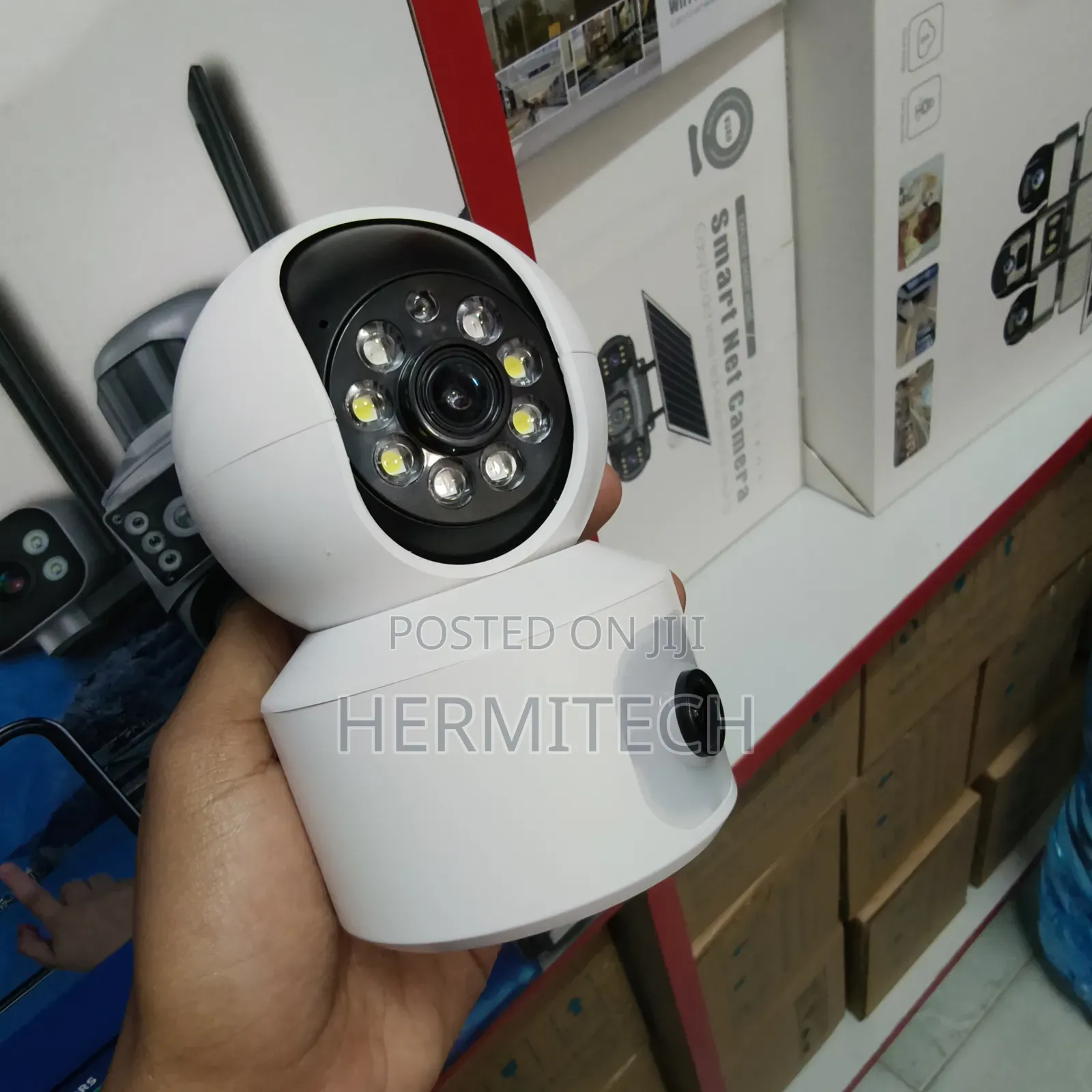 Dual Lens Baby Monitors CCTV Camera Available