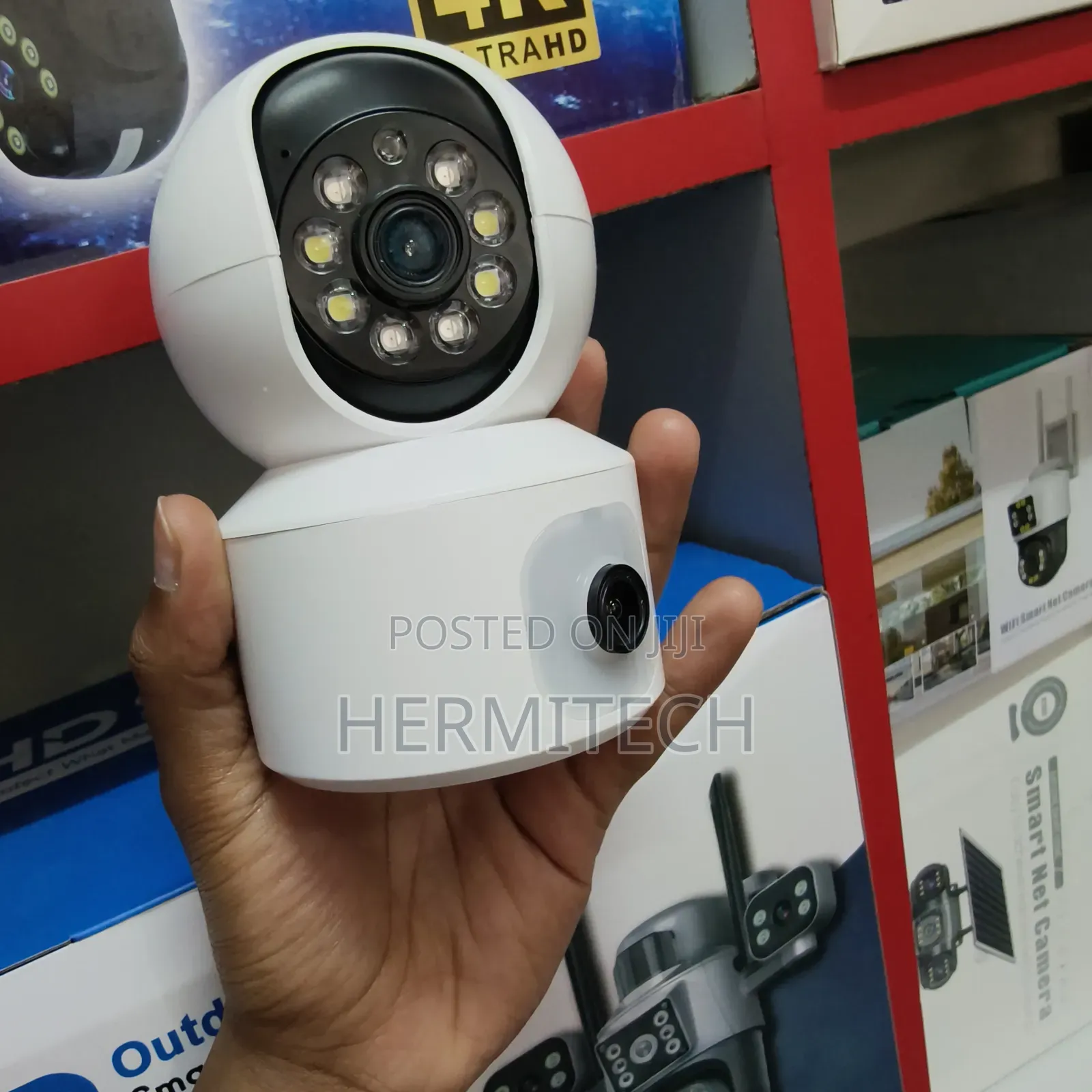 Dual Lens Baby Monitors CCTV Camera Available