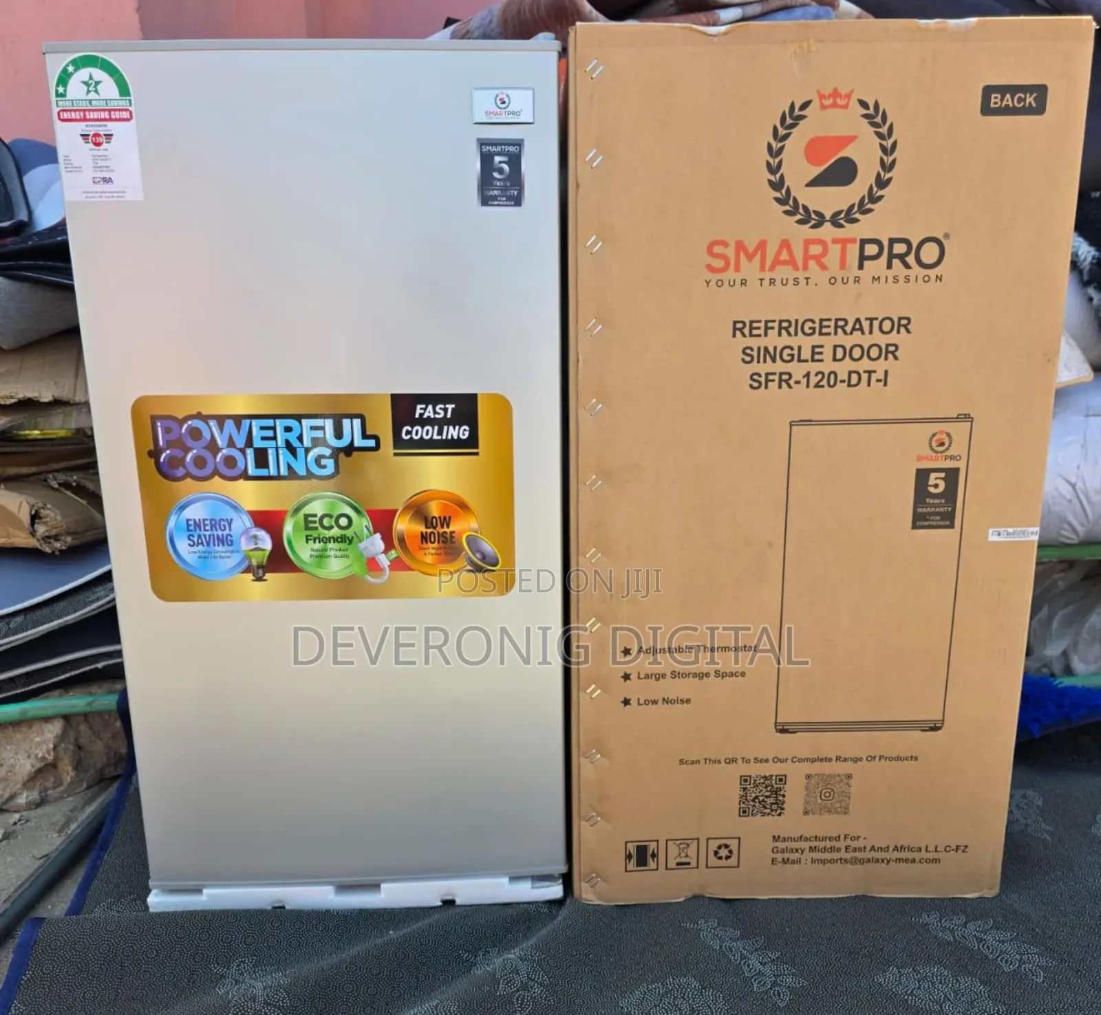 *Smart Pro Fridge Single Door 94l
