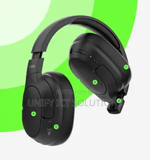 Soundform Isolate Noise Cancelling Headphones, Black