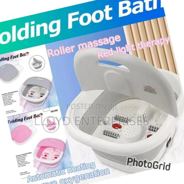 High Quality Portable Silicon Folding Electric Foot Bath Machine - main view