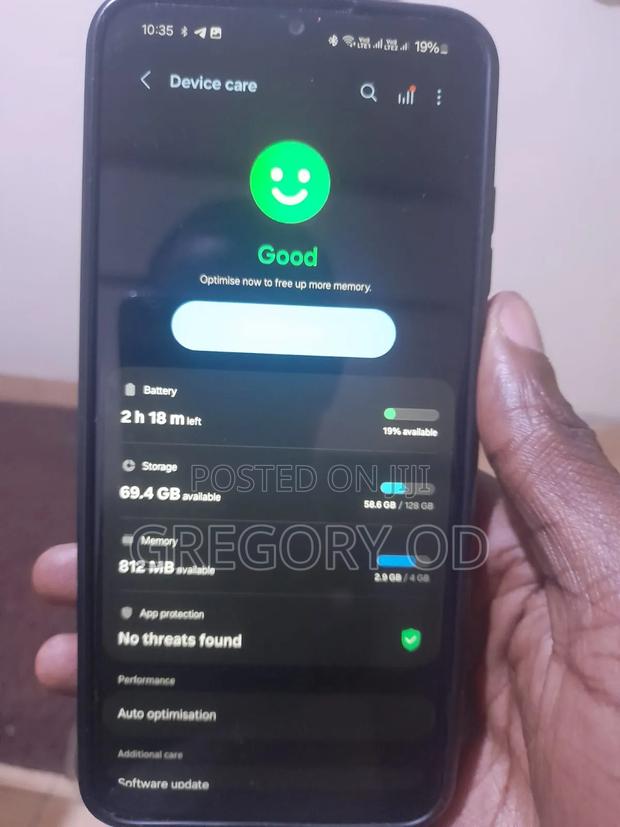 Samsung Galaxy A04 128 GB Black - main view