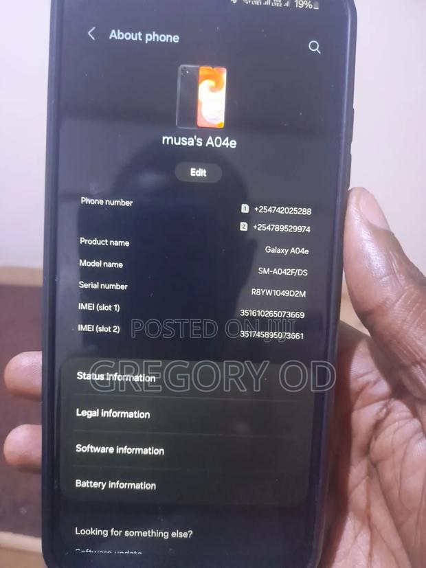 Samsung Galaxy A04 128 GB Black - thumbnail 3