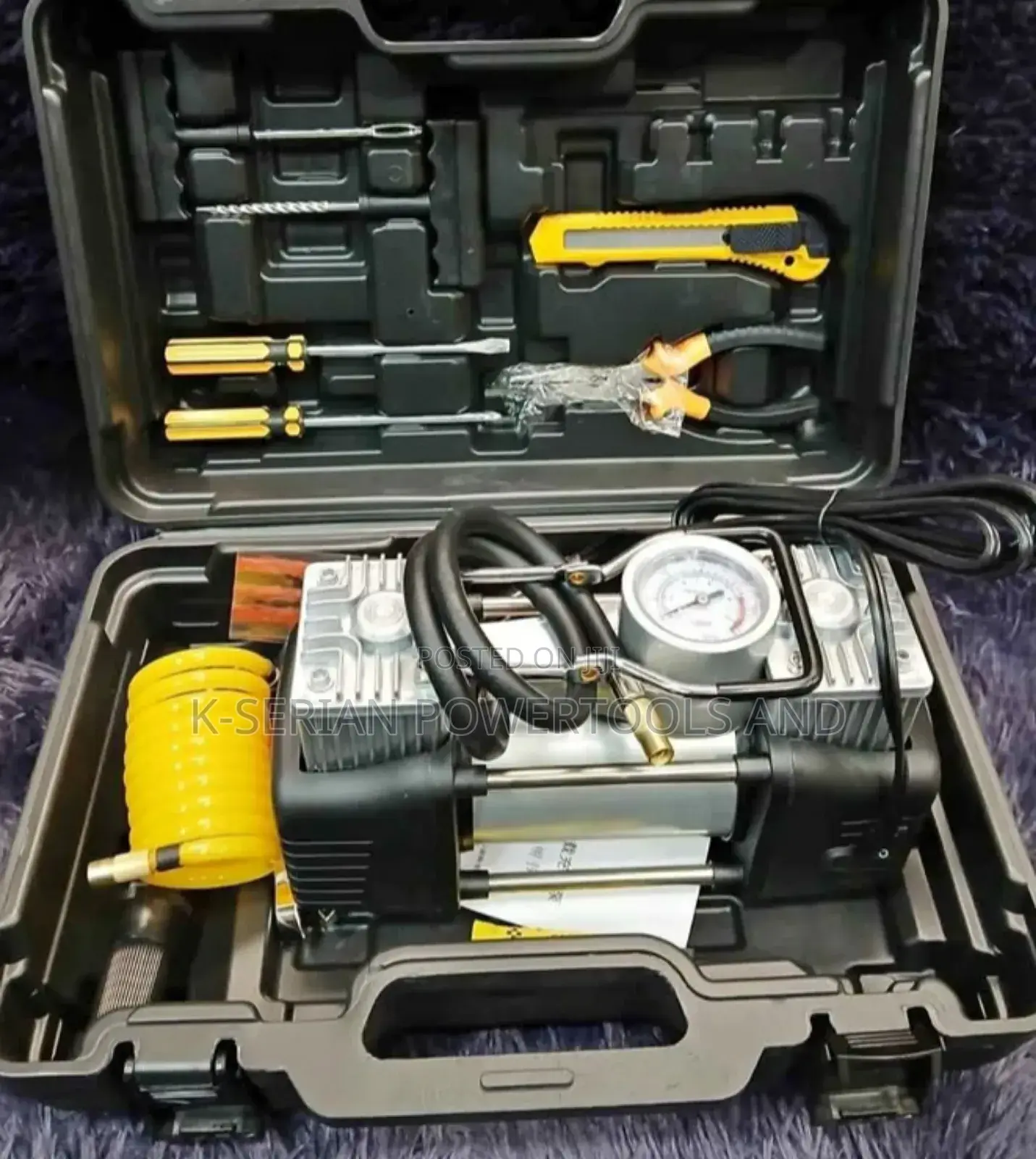Heavy Duty Car Air Compressor Kit/Air Compressor Kit With Accessories