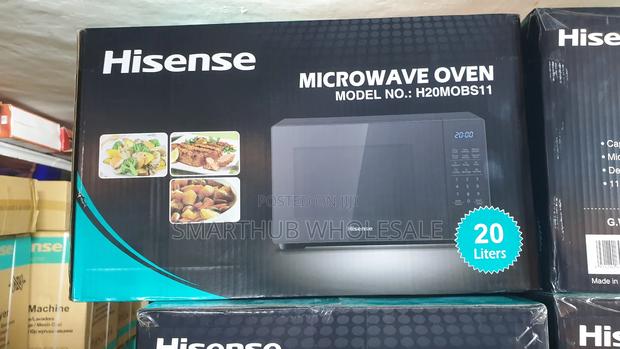 Hisense Microwave-- Hisense 20l Microwave Oven Black Colour - main view