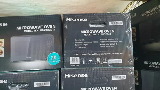 Hisense Microwave-- Hisense 20l Microwave Oven Black Colour - thumbnail 2