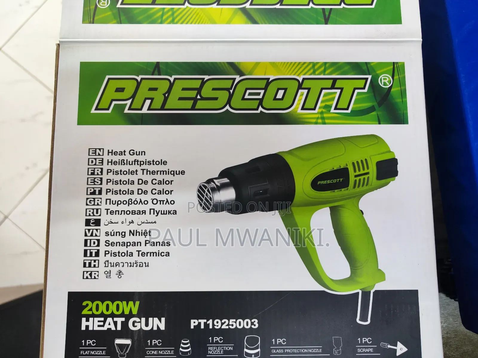 Prescott 2000w Heat Gun