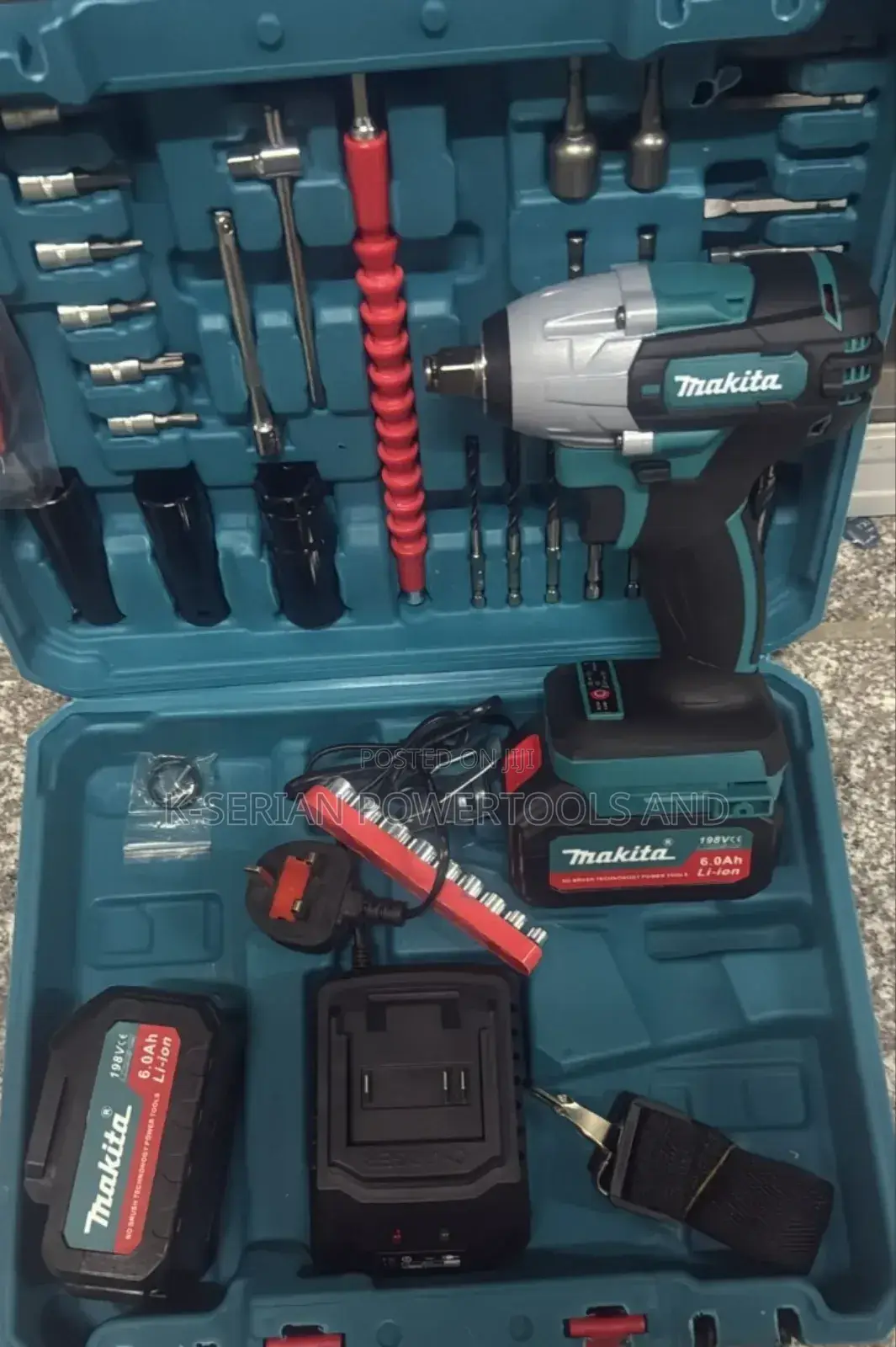 Makita 198v Impact Wrench Rechargeable/198v Powerful Impact Wrench