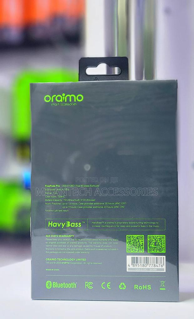 Oraimo Freepods Wireless Earbuds - thumbnail 3