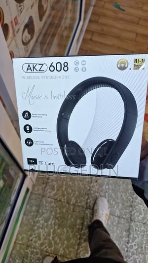 Akz 608 Wireless Bluetooth Headphones, - thumbnail 2
