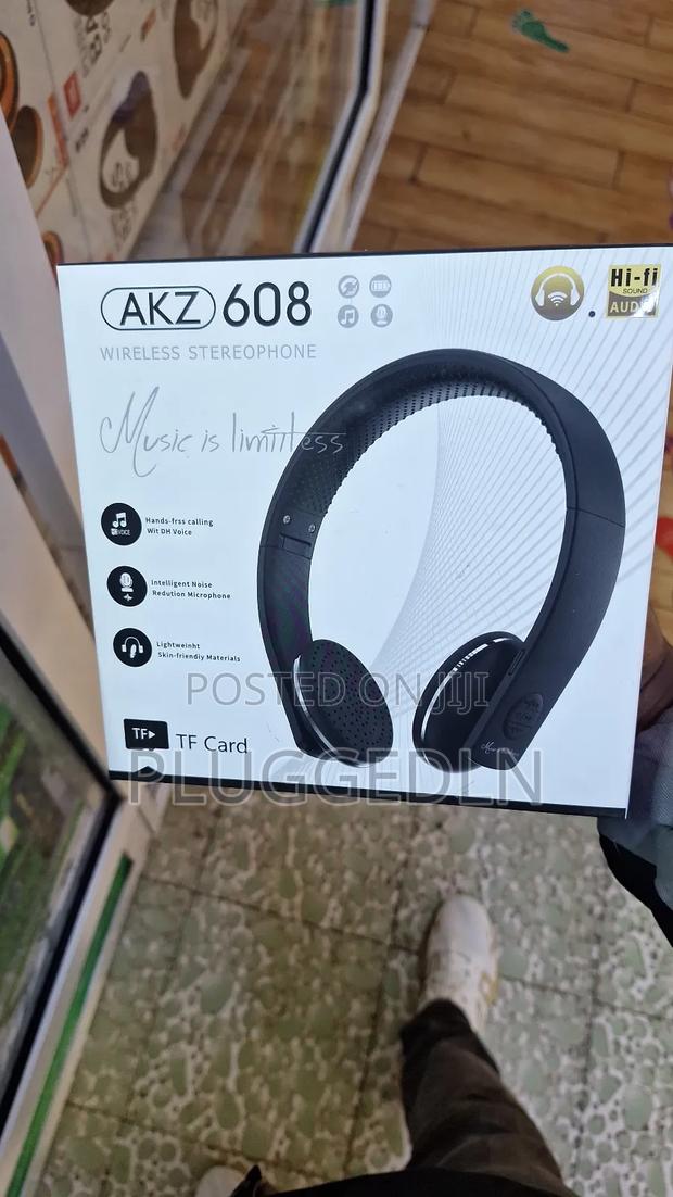 Akz 608 Wireless Bluetooth Headphones, - main view