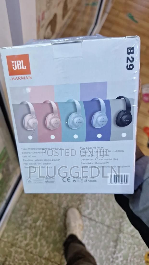 JBL B29 Wireless Bluetooth Headphone. - thumbnail 2
