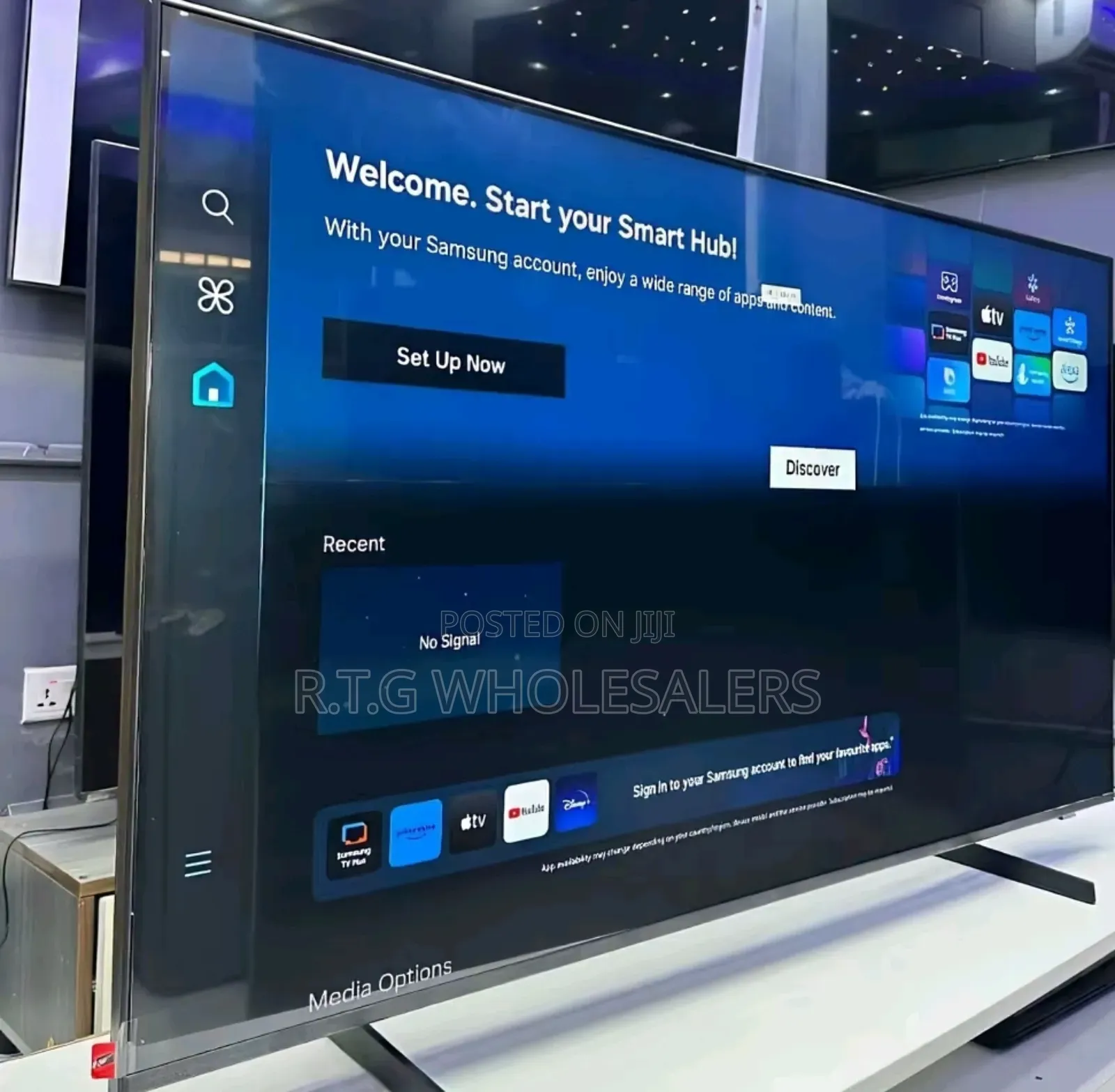 Samsung 75′′ Uhd Crystal Tv With Tizen Os
