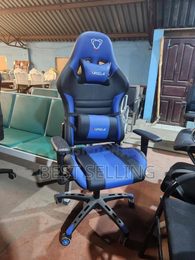 Blue-Black Gaming Chair