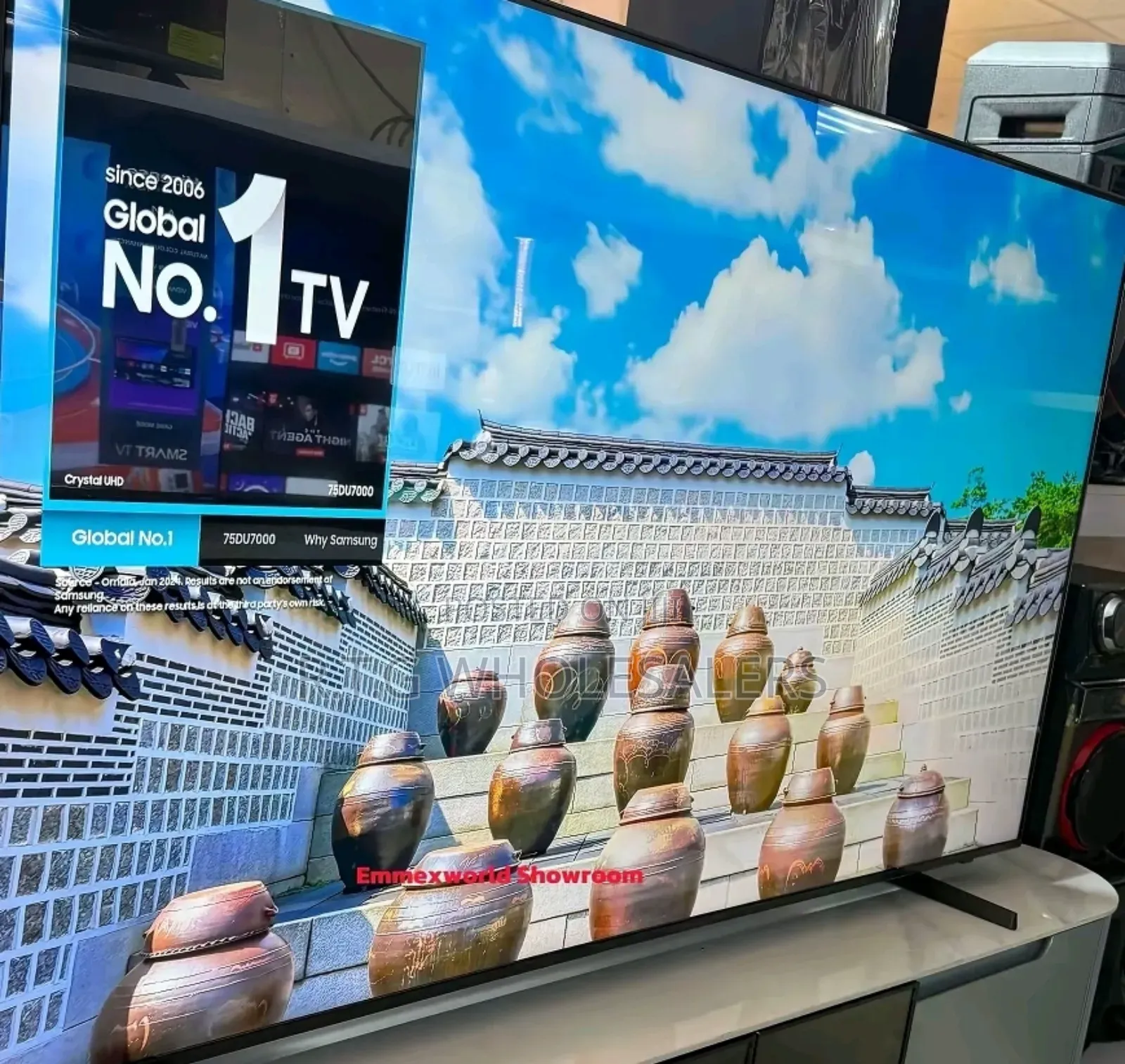 Samsung 75du8000 75′′ Crystal Uhd Smart Tv