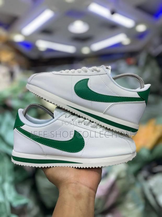 Nike Cortez White Green - thumbnail 3