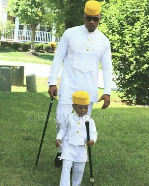 Dad and Son Kaunda Suits