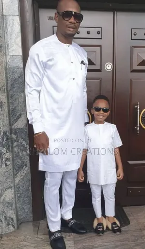 Dad and Son Kaunda Suits