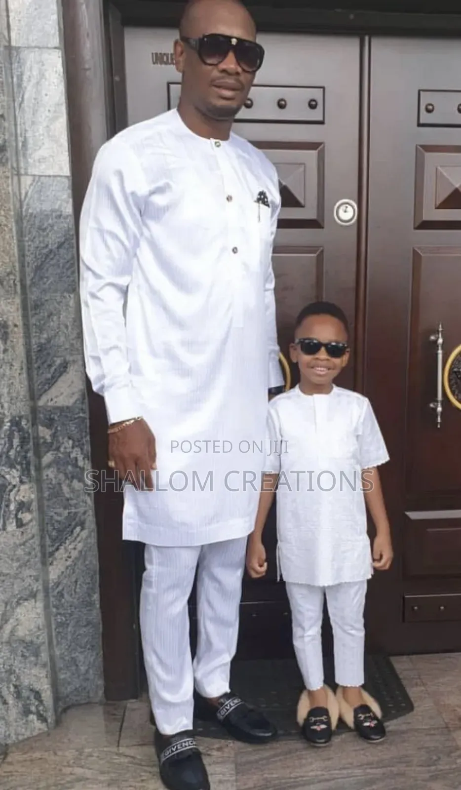 Dad and Son Kaunda Suits