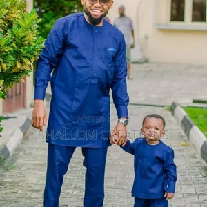 Dad and Son Kaunda Suits