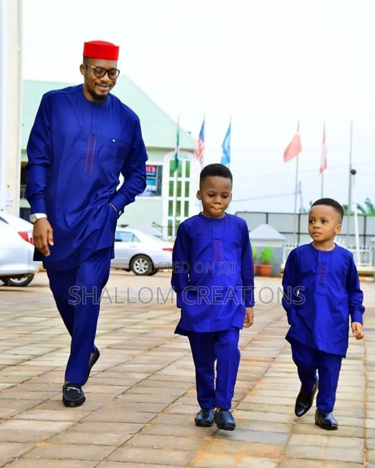 Dad and Son Kaunda Suits