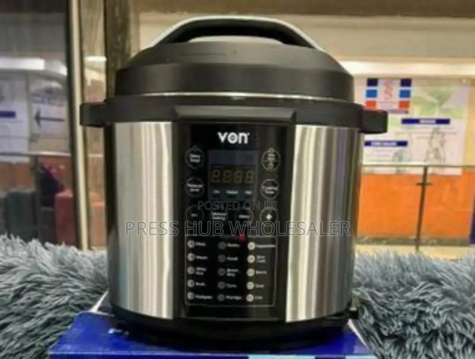 Von 6l Electric Pressure Cooker.* 