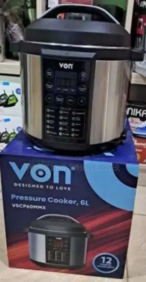Von 6l Electric Pressure Cooker.; 