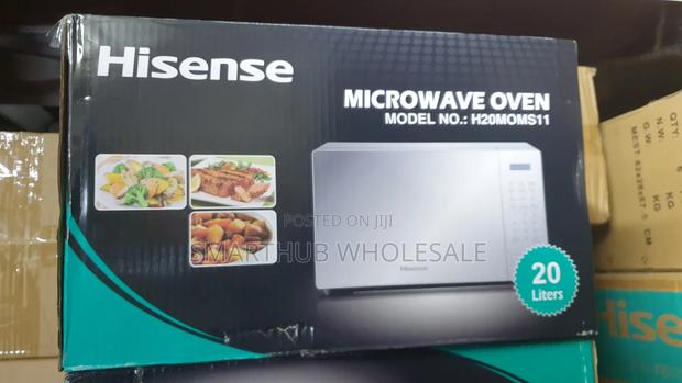 Hisense 20ltrs Silver Digital Microwave - main view