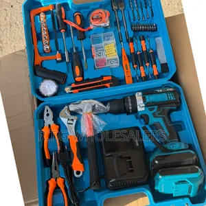 36v Cordless Drill With Battery Accessories Set